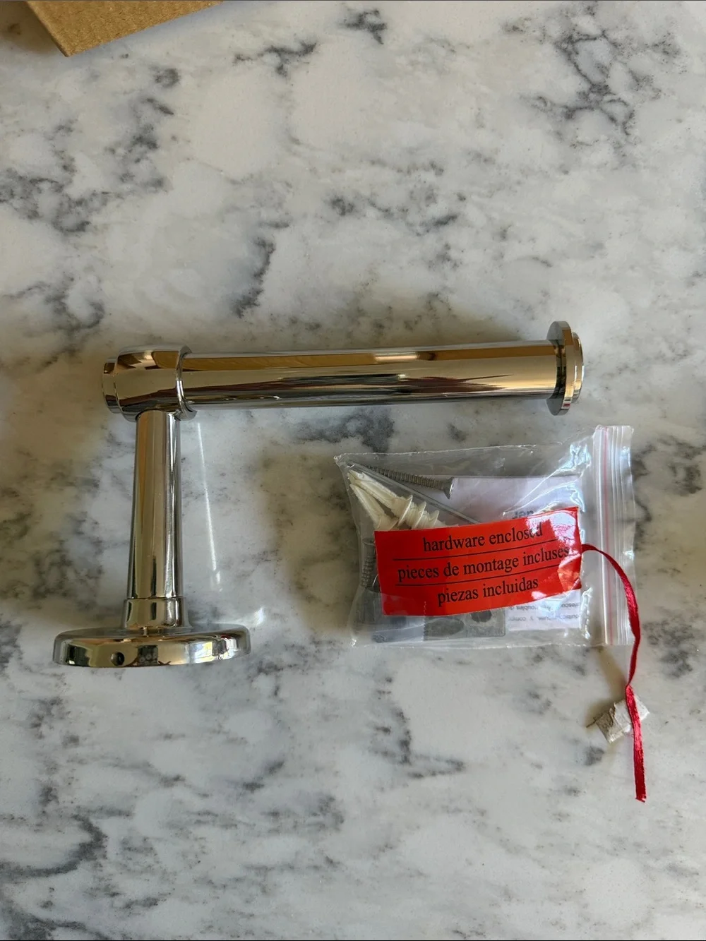 Pottery Barn sleek chrome